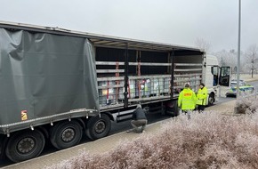 Autobahnpolizeiinspektion: API-TH: Giftmülltransport gestoppt