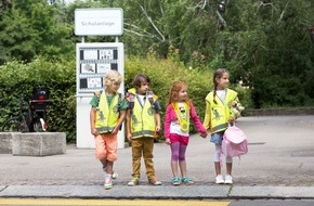 Touring Club Schweiz/Suisse/Svizzero - TCS: Inizio delle scuole: per meglio proteggere i bambini, non basta rallentare, bisogna fermarsi completamente