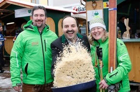 Steiermark Tourismus: Johann Lafer als Gast und Videogastgeber im Steiermark-WM-Dorf in Schladming - BILD