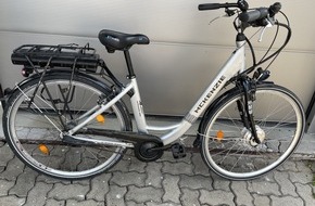 Polizeipr&auml;sidium S&uuml;dhessen: POL-DA: Viernheim: Polizei sucht Eigent&uuml;mer eines E-Bikes