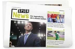 KünzlerBachmann Verlag AG: Jetzt geht's richtig los: SPICK News - die Wochenzeitung für Jugendliche die's wissen wollen