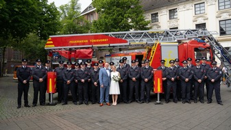 Freiwillige Feuerwehr Tönisvorst: FW Tönisvorst: Gemeinsames Glück besiegelt