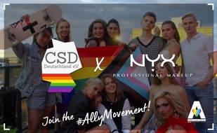 L'ORÉAL Austria, Germany, Switzerland: NYX Professional Make Up und der CSD Deutschland e.V. feiern offizielle Partnerschaft