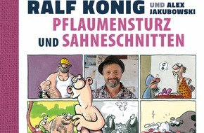 Egmont Ehapa Media GmbH: Ralf König feiert 65 Jahre - mit "Pflaumensturz und Sahneschnitten"!
