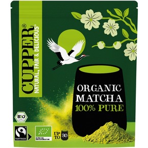Presseinfo: Cupper Teas erweitert Bio-Range um vier trendige Matcha-Pulversorten ab Oktober 2026