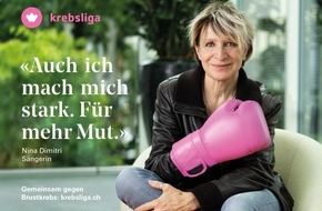 Krebsliga Schweiz: Botschafterinnen engagieren sich im Oktober zum Thema Brustkrebs