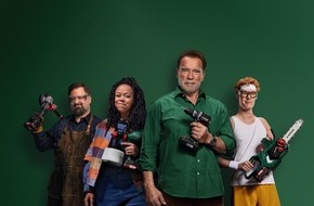 LIDL Schweiz: Parkside lancia una campagna con Arnold Schwarzenegger / in esclusiva da Lidl