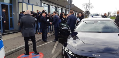 Bundespolizeiinspektion Offenburg: BPOLI-OG: Französischer Innenminister besucht die gemeinsame deutsch-französische Kontaktdienststelle der Bundespolizei und der französischen Grenzpolizei in Kehl