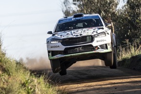 Rallye Chile Bio Bío: Škoda Teams gewinnen WRC2 Challenger- und WRC Masters Cup-Wertung