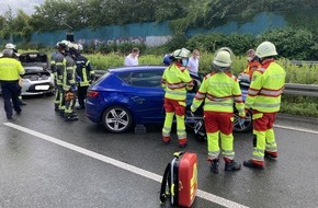 Feuerwehr Gevelsberg: FW-EN: Verkehrsunfall auf der Autobahn 1