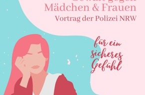 Kreispolizeibeh&ouml;rde Kleve: POL-KLE: Kreis Kleve - "Gewalt gegen M&auml;dchen und Frauen": Pr&auml;ventionsangebot von AWO und Polizei