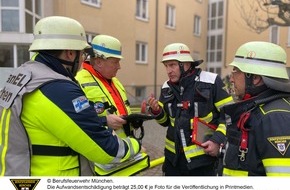 Feuerwehr München: FW-M: Feuer in der Tiefgarage (Freimanner Haide)