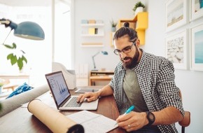 DAK-Gesundheit: DAK-Studie: 56 Prozent der Homeoffice-Beschäftigten in Ba.-Wü. wollen in Zukunft weiter zu Hause arbeiten