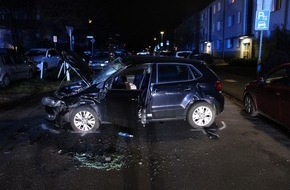 Polizei Hagen: POL-HA: Hagenerin überschlägt sich mit ihrem Auto und wird schwer verletzt