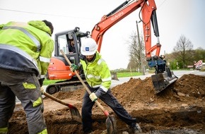 1&1 Versatel GmbH: Baustart: Glasfaser von 1&1 Versatel für Gewerbegebiet Nord-Ost in Leipzig