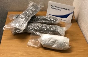 Bundespolizeiinspektion Bad Bentheim: BPOL-BadBentheim: Bundespolizei beschlagnahmt Amphetamin und Marihuana im Wert von rund 34.000,- Euro