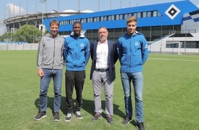 HSV Fußball AG: HSV-Presseservice: AMPri wird offizieller Förderer des HSV-Nachwuchses
