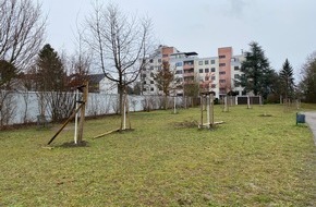 Polizeipräsidium Ludwigsburg: POL-LB: Ludwigsburg-Pflugfelden: Vandalismus in der Grünanlage "Grünzug"