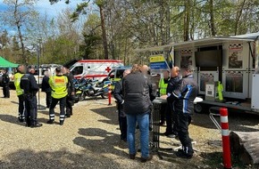 Polizeipräsidium Konstanz: POL-KN: (Fridingen / Lkr. Tuttlingen) - Biker-Aktionstag am Knopfmacherfelsen 2025 (27.04.2025)