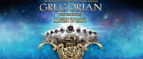 act entertainment ag: GREGORIAN - 25 Jahre Masters Of Chant! | 19.03.2025, Zürich + 20.03.2025, Basel