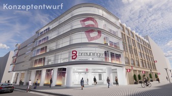 E.Breuninger GmbH & Co.: Umbau von insgesamt über 12.500 Quadratmetern / Aus Konen wird Breuninger