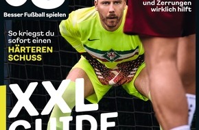 Motor Presse Stuttgart: Wie gelingt der Elfmeter? "2x45", das Service-Magazin für aktive Fußballer, liefert die Antworten