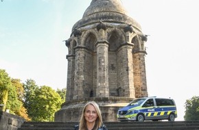 Polizei Lippe: POL-LIP: Detmold. Bürgernähe und Präsenz rund ums Hermannsdenkmal: Neue Bezirksdienstbeamtin für Detmold.