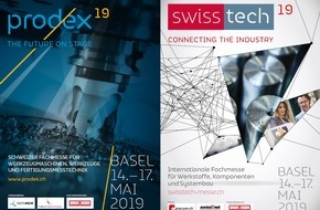 Messe-Duo PRODEX/SWISSTECH: PRODEX und SWISSTECH - Die bedeutendste Plattform für die MEM-Industrie