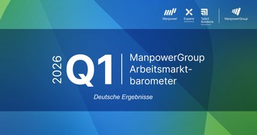 ManpowerGroup Deutschland GmbH: ManpowerGroup Arbeitsmarktbarometer für Q1/2026 / Abwärtstrend gestoppt? Deutscher Arbeitsmarkt auf der Suche nach dem Hoffnungsschimmer