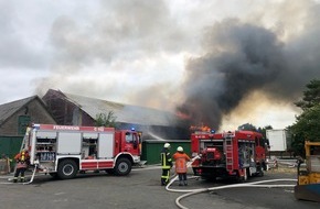 Polizeiinspektion Cuxhaven: POL-CUX: Großschadensfeuer in Nordleda