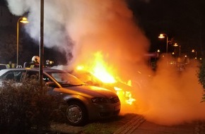 Polizeiinspektion Stralsund: POL-HST: Zeugenaufruf zu Pkw-Brand in Bergen auf Rügen
