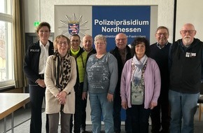 Polizei Korbach: POL-KB: Austauschtreffen der Sicherheitsberater für Senioren (SfS)bei der Polizeidirektion in Korbach, drei neue Sicherheitsberater ausgebildet