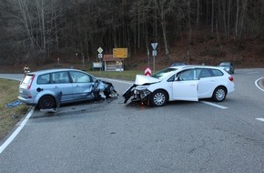 Polizeidirektion Pirmasens: POL-PDPS: Drei Personen durch Unfall verletzt