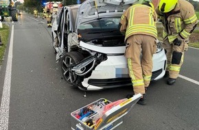 Polizei Coesfeld: POL-COE: L&uuml;dinghausen, Seppenrade, Ondrup/ Auto kollidiert mit Trecker