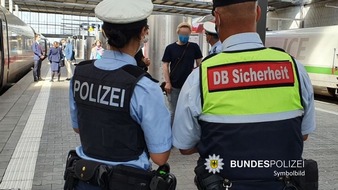 Bundespolizeidirektion München: Bundespolizeidirektion München: DB-Security tätlich angegriffen - 37-Jähriger beißt Sicherheitsbeschäftigte