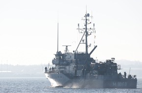 Presse- und Informationszentrum Marine: Kieler Marineeinheit auf den Weg in den NATO-Einsatz