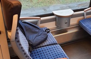 Bundespolizeiinspektion Magdeburg: BPOLI MD: Herrenloser Rucksack im Zug sorgt erneut für Einsatz des Spreng-stoffspürhundes Yukon