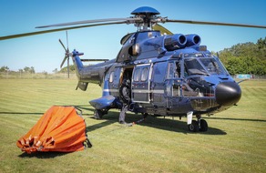 Bundespolizeidirektion 11: BPOLD 11: Die Bundespolizei weiterhin im Einsatz gegen den Waldbrand in der Gohrischheide