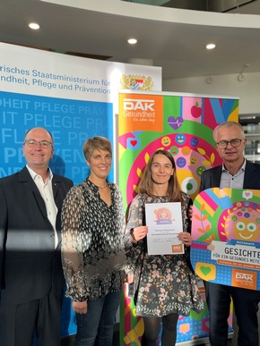 „Schule für krebskranke Kinder“ gewinnt Wettbewerb für ein gesundes Miteinander in Bayern