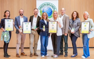 GREEN BRANDS Organisation: dm sowie alverde NATURKOSMETIK, ALANA und dmBio nach erfolgreichen Re-Validierungen mit Spitzenwerten erneut als GREEN BRANDS Germany ausgezeichnet
