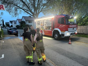 FW Weinheim: Keine Langeweile f&uuml;r die Weinheimer Feuerwehr am Wochenende