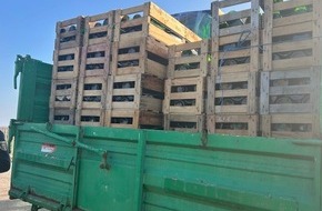 Polizeidirektion Landau: POL-PDLD: Edesheim - Ungesicherte Ladung