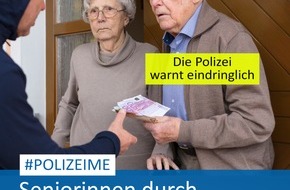 Polizei Mettmann: POL-ME: Seniorinnen durch Schockanrufe betrogen: Die Polizei warnt! - Monheim am Rhein / Hilden - 2501101