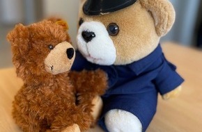 Polizei Hagen: POL-HA: Kuscheltier gefunden - Wer vermisst diesen Braunbären?