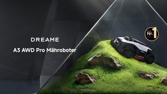 DREAME INTERNATIONAL (HONGKONG) LIMITED: Dreame stellt die A3 AWD Pro Serie vor: Roboter-Rasenpflege der n&auml;chsten Generation f&uuml;r anspruchsvolle G&auml;rten