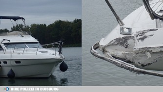 Polizei Duisburg: POL-DU: Datteln/Duisburg: Schiffe kollidieren frontal