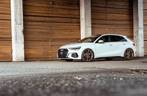 BBS automotive GmbH: BBS bringt vielfältig individualisierbare CI-R für Audis Kompaktmodell A3 (8Y)