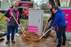 Deutsche Telekom AG: Telekom setzt Glasfaserausbau in Trier-Mitte und -Süd mit den Stadtbezirken Altstadt, Gartenfeld, Barbara und Matthias fort