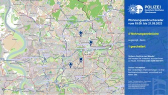 Polizeipräsidium Oberhausen: POL-OB: #Wohnungseinbruchsradar in Oberhausen