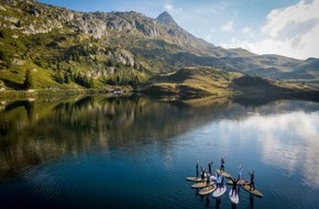 Aletsch Arena AG: Strahlendes Mountain Glow Yoga-Festival am Grossen Aletschgletscher